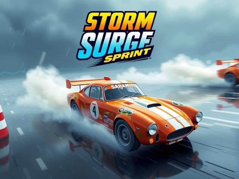 Storm Surge Sprint Indian edition showing festive themed tracks and vehicles